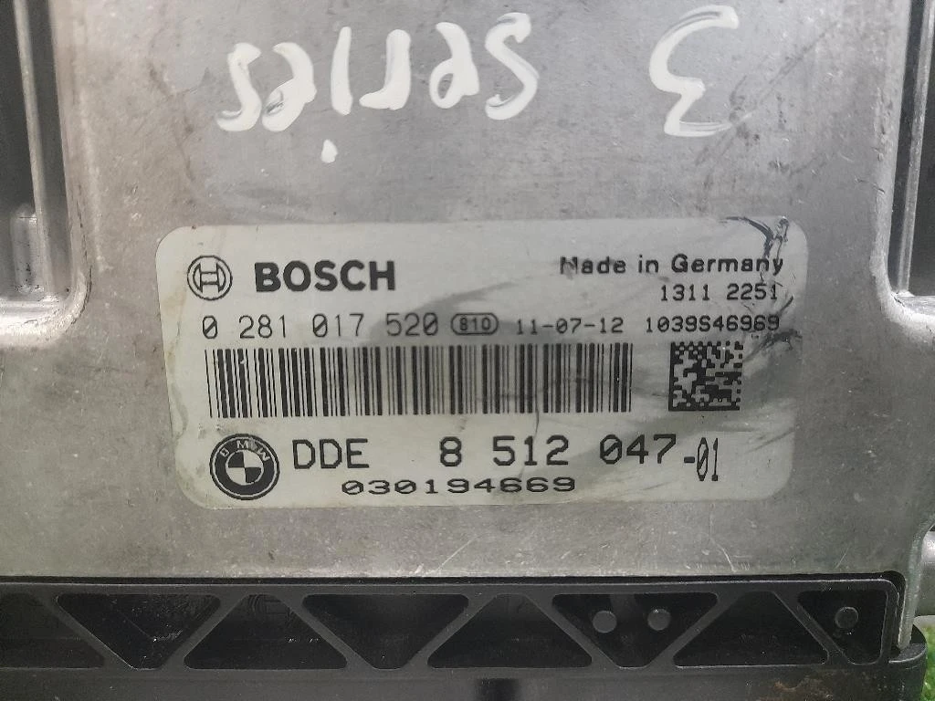 Centralina Iniezione 8512047 Bmw Serie 3 E90 Berlina 2005