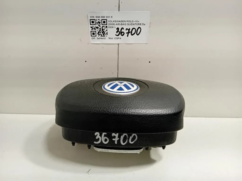 Air-bag Guidatore 6Q0 880 201 K Volkswagen POLO VI 2009