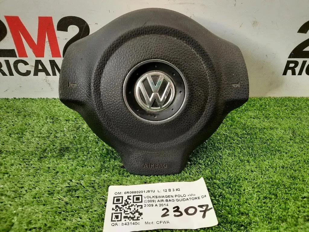 Air-bag Guidatore 6R0880201J81U Volkswagen POLO VI 2009