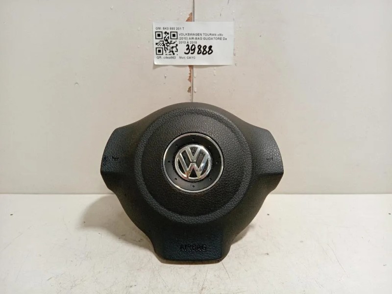 Air-bag Guidatore 5K0 880 201 T Volkswagen Touran III 2010