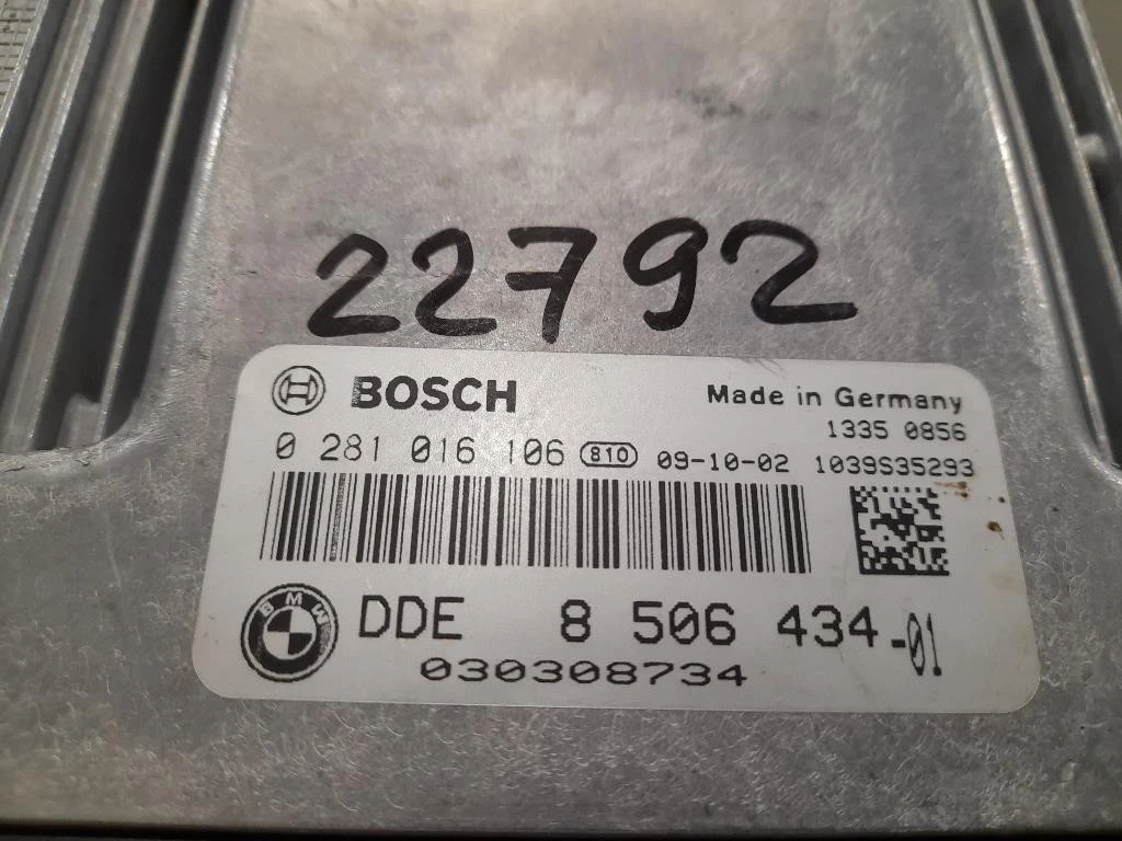 Centralina Iniezione 8506434 Bmw Serie 3 E90 Berlina 2005