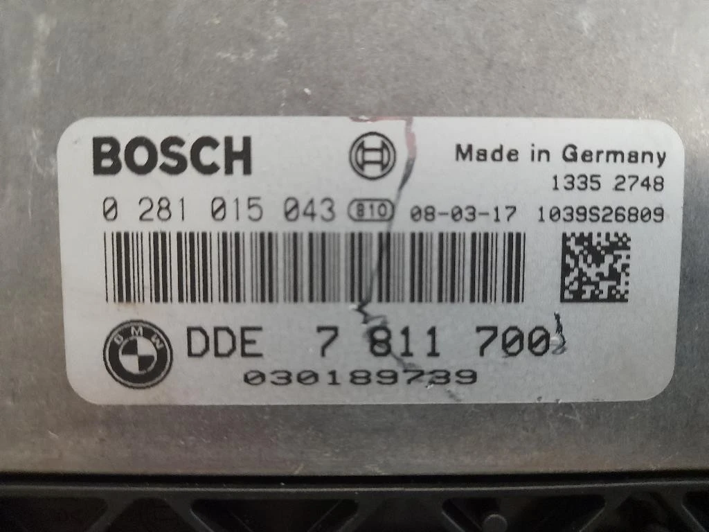 Centralina Iniezione 7811700 Bmw Serie 3 E90 Berlina 2005