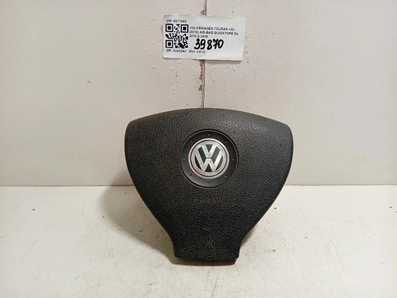 Air-bag Guidatore 6071053C03 1K0880201CB1QB Volkswagen Touran III 2010