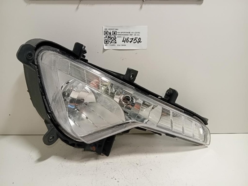 Fendinebbia ANT DX 92202F1500 Kia Sportage IV 2018
