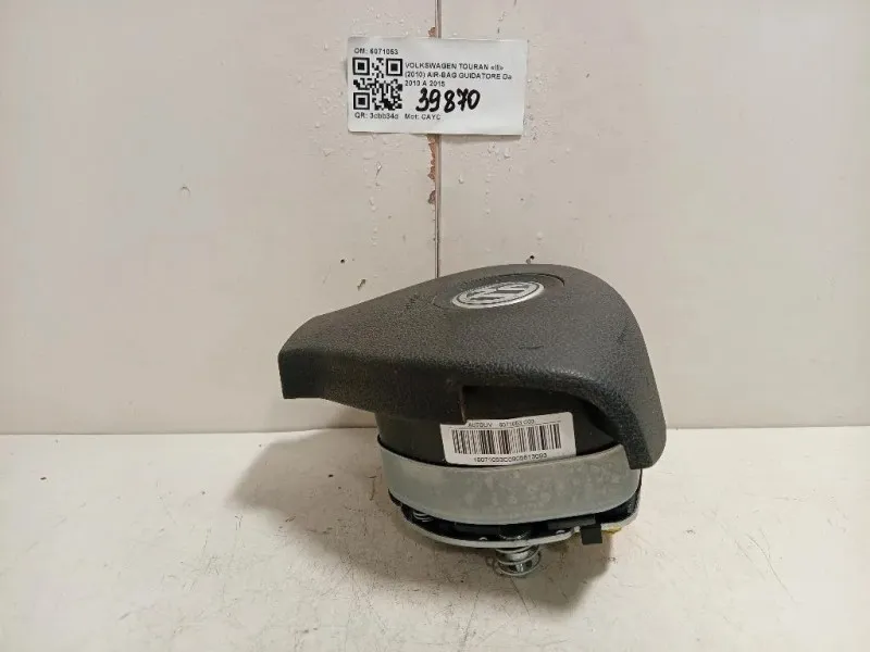Air-bag Guidatore 6071053C03 1K0880201CB1QB Volkswagen Touran III 2010