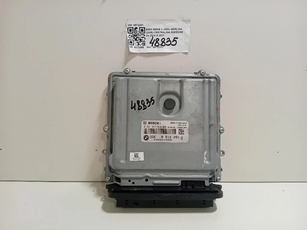 Centralina Iniezione 8512291 Bmw Serie 3 E90 Berlina 2005