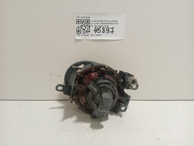 Fendinebbia ANT DX 67807606 Land Rover Freelander II 2007