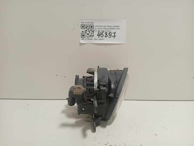 Fendinebbia ANT DX 67807606 Land Rover Freelander II 2007