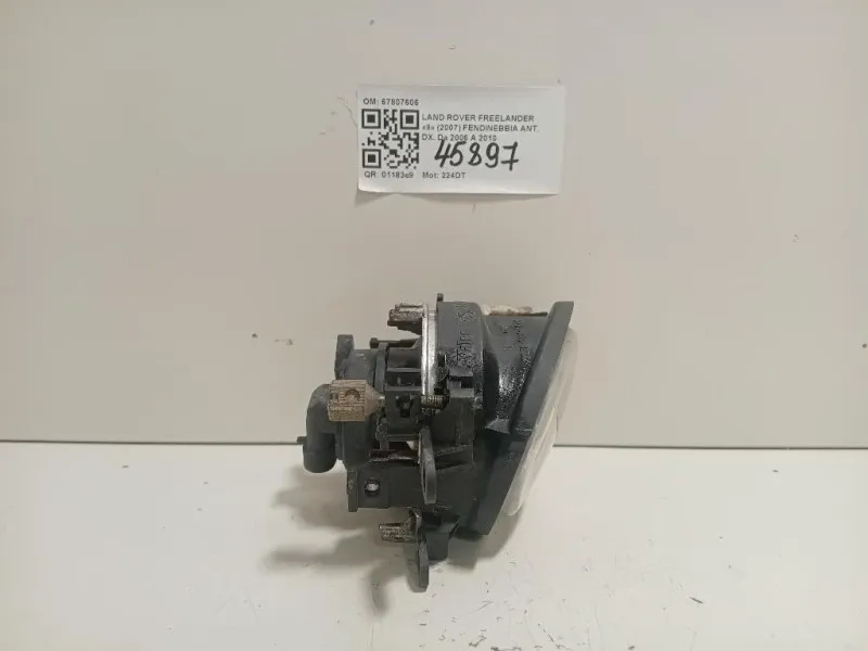 Fendinebbia ANT DX 67807606 Land Rover Freelander II 2007