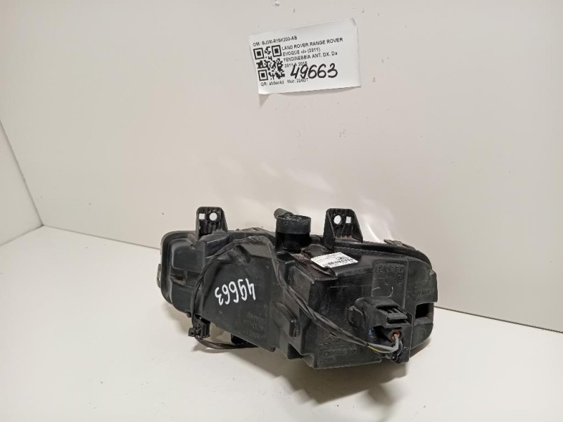 Fendinebbia ANT DX BJ3M-R15K200-AB Land Rover Range Rover Evoque I 2011