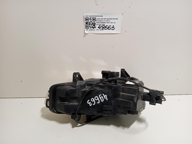 Fendinebbia ANT DX BJ3M-R15K200-AB Land Rover Range Rover Evoque I 2011