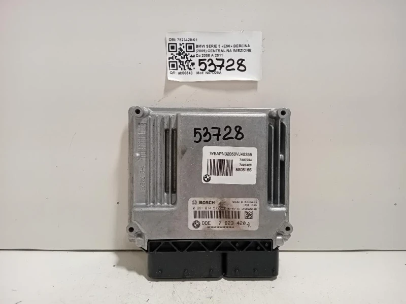 Centralina Iniezione 7823420-01 Bmw Serie 3 E90 Berlina 2005