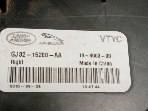 Fendinebbia ANT DX GJ32-15200-AA Land Rover Range Rover Evoque I 2015