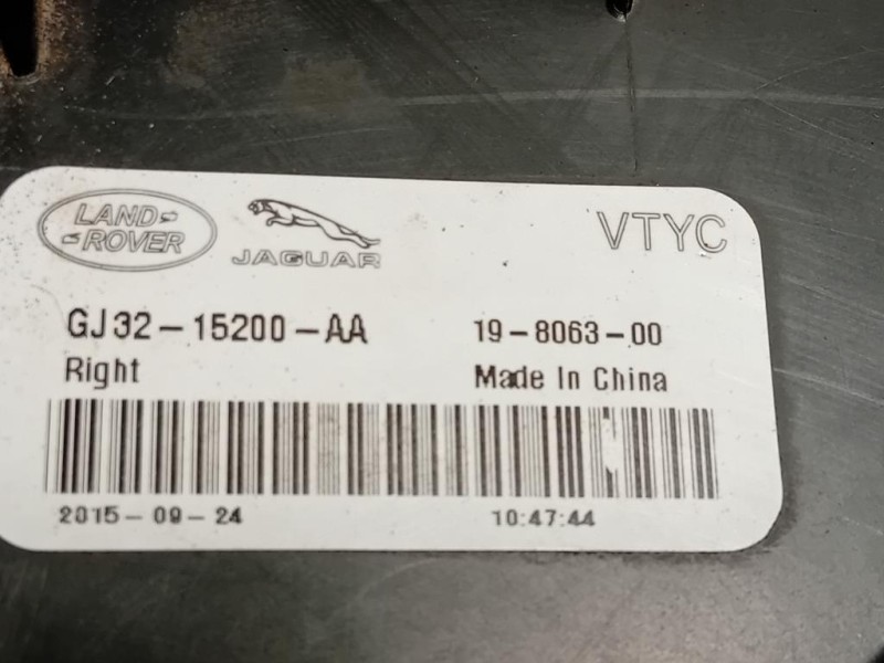 Fendinebbia ANT DX GJ32-15200-AA Land Rover Range Rover Evoque I 2015