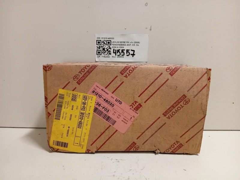 Fendinebbia ANT DX 81210-48020 Lexus Serie RX II 2005