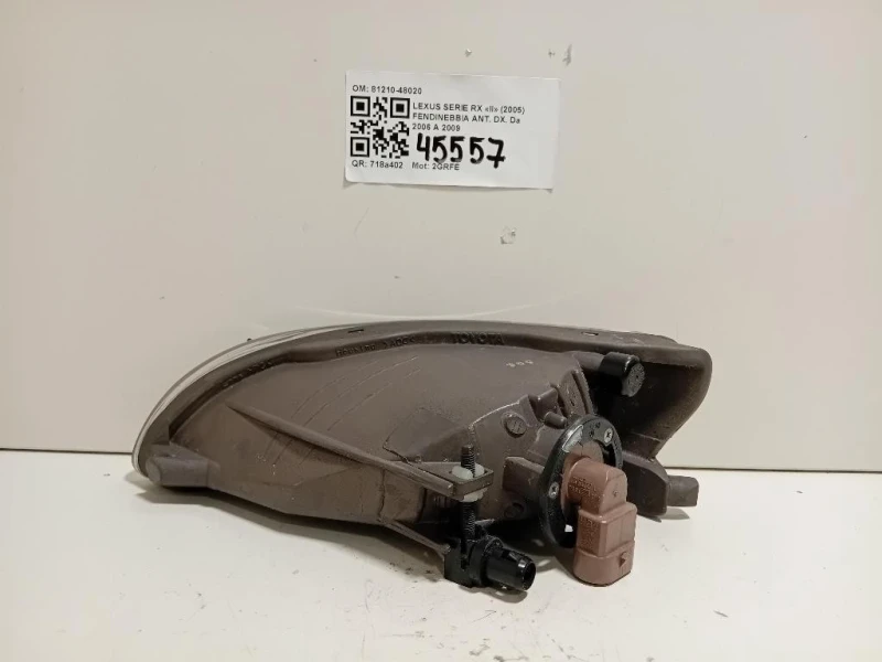 Fendinebbia ANT DX 81210-48020 Lexus Serie RX II 2005