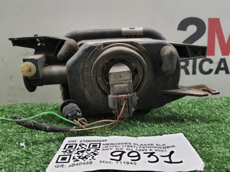 Fendinebbia ANT DX 2158200656 Mercedes Classe SLK R170 1997