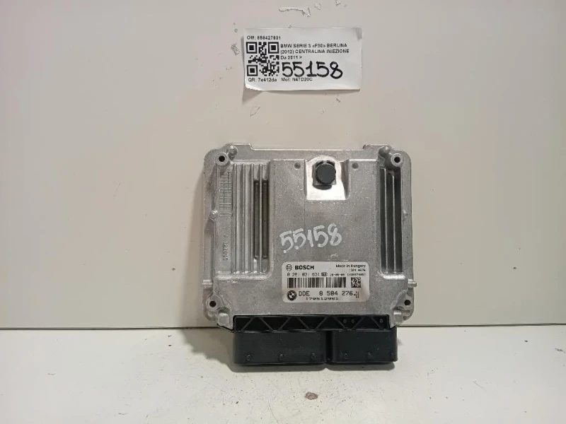 Centralina Iniezione 858427601 Bmw Serie 3 F30 Berlina 2012