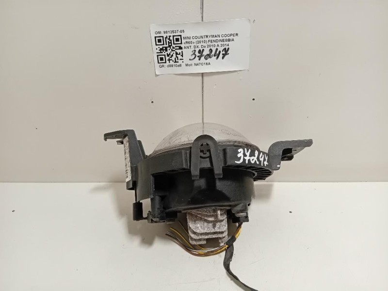 Fendinebbia ANT DX 9812537-05 LED Mini Countryman Cooper R60 2010