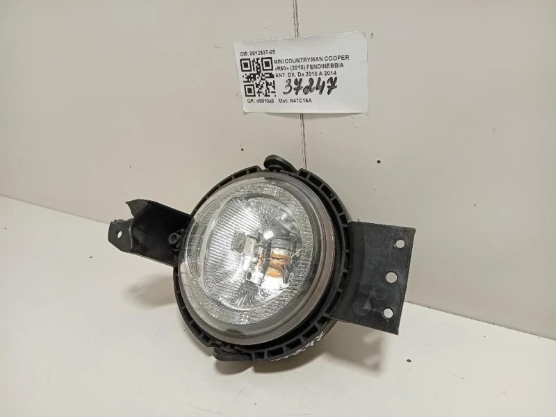 Fendinebbia ANT DX 9812537-05 LED Mini Countryman Cooper R60 2010