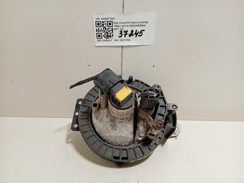 Fendinebbia ANT DX 0305071001 Mini Countryman Cooper R60 2014