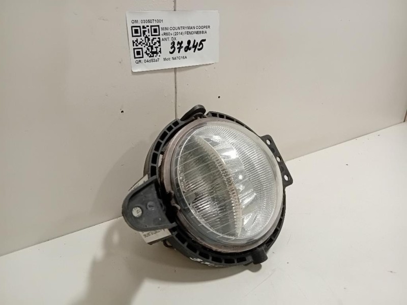 Fendinebbia ANT DX 0305071001 Mini Countryman Cooper R60 2014