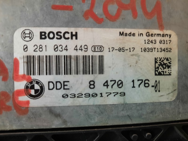 Centralina Iniezione 13618473185 Bmw Serie 3 F30 Berlina 2015