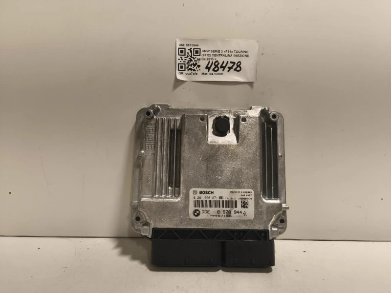 Centralina Iniezione 8578944 Bmw Serie 3 F31 Touring 2012