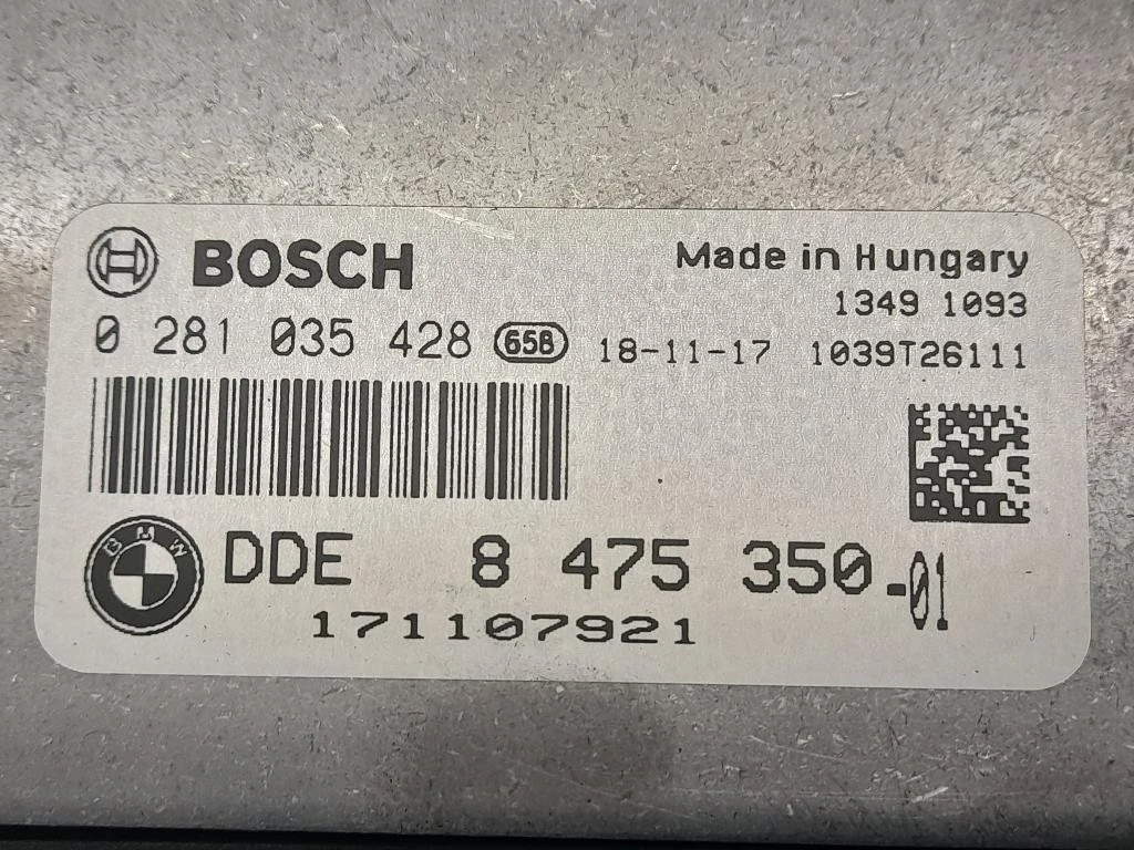 Centralina Iniezione Bmw Serie 4 F36 GRAN Coupe 2014