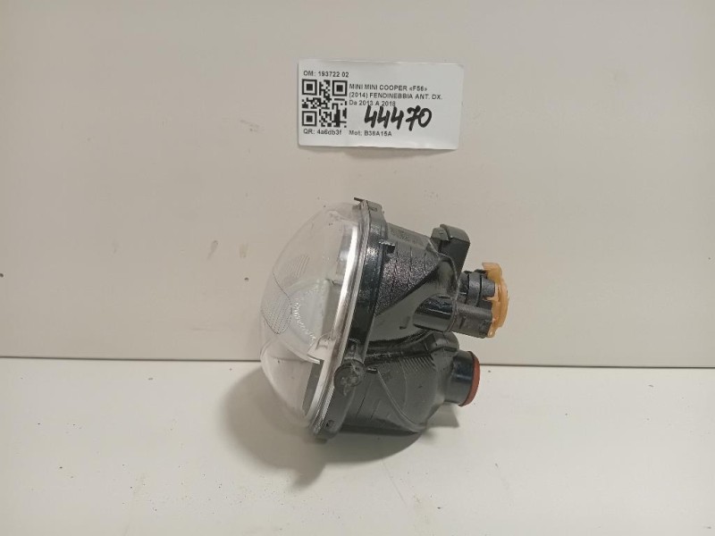 Fendinebbia ANT DX 193722 02 Mini MINI Cooper F56 2014