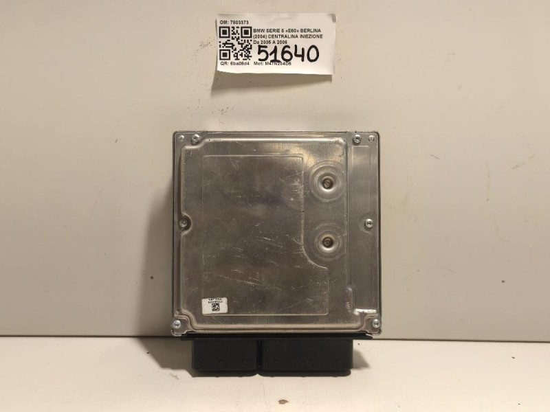 Centralina Iniezione 7803373 Bmw Serie 5 E60 Berlina 2004