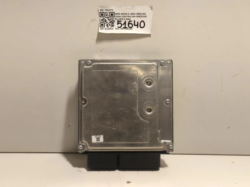 Centralina Iniezione 7803373 Bmw Serie 5 E60 Berlina 2004