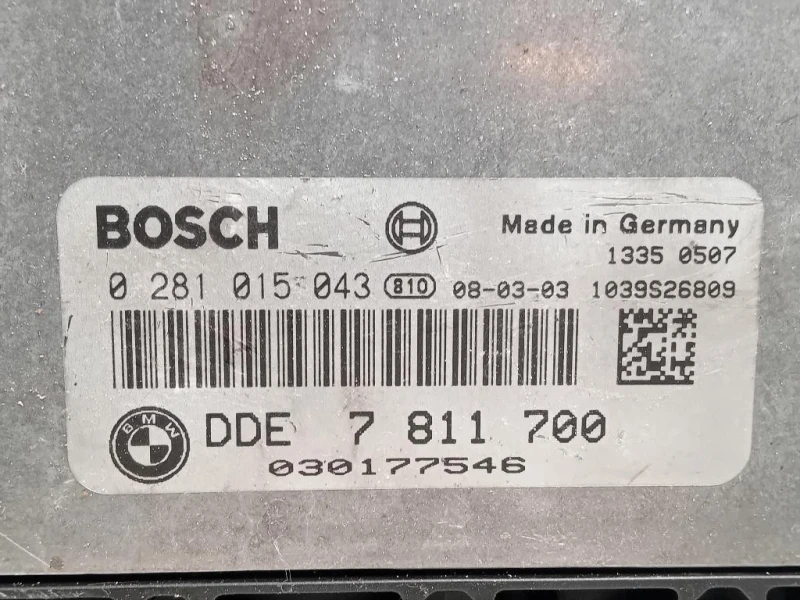 Centralina Iniezione 7811700 Bmw Serie 5 E60 Berlina 2004