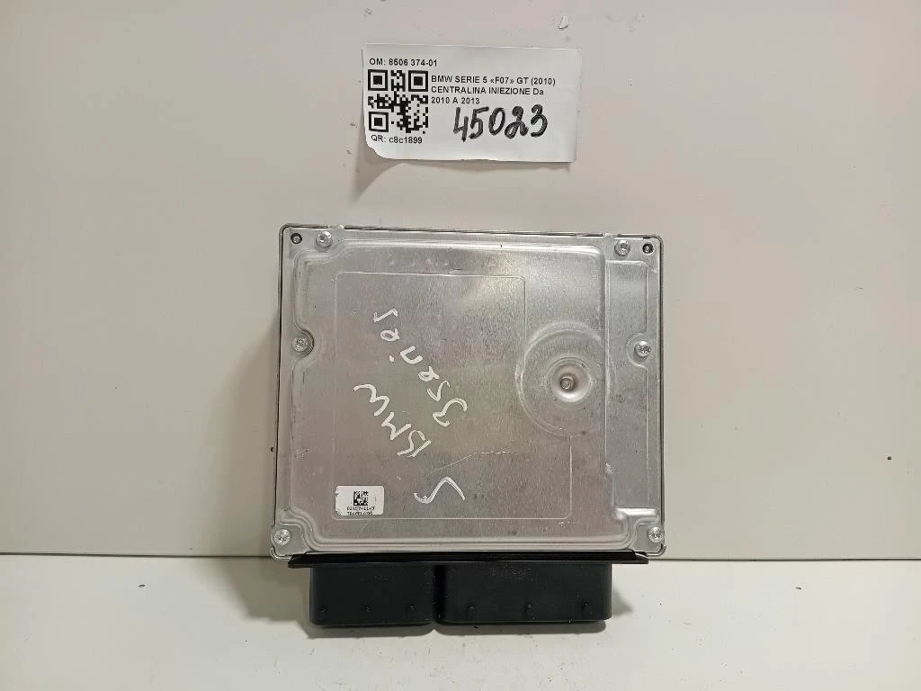 Centralina Iniezione 8 506 374-01 Bmw Serie 5 F07 GT 2010
