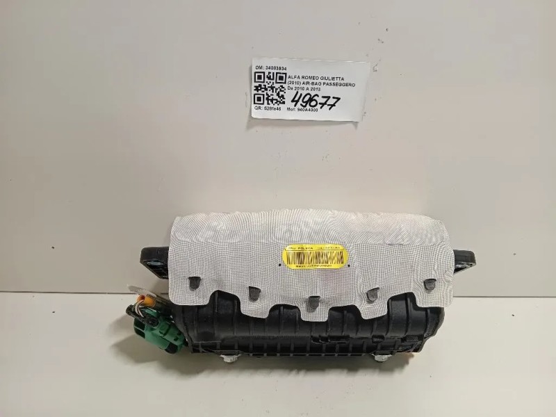 Air-bag Passeggero 34083934 Alfa Romeo Giulietta 2010
