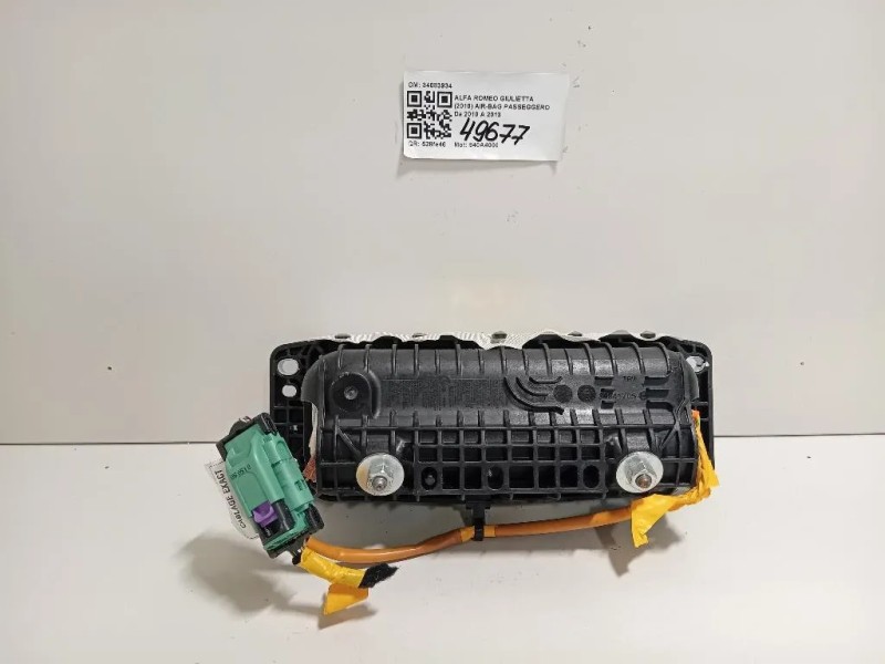 Air-bag Passeggero 34083934 Alfa Romeo Giulietta 2010
