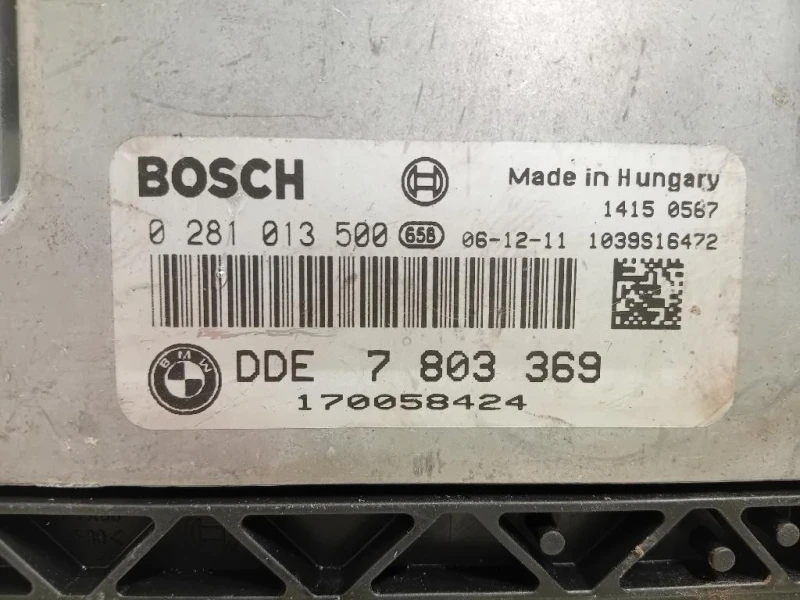 Centralina Iniezione 7803369 Bmw Serie 7 E66 2003