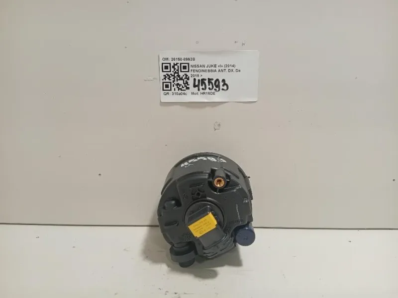 Fendinebbia ANT DX 26150-8992B Nissan JUKE I 2014