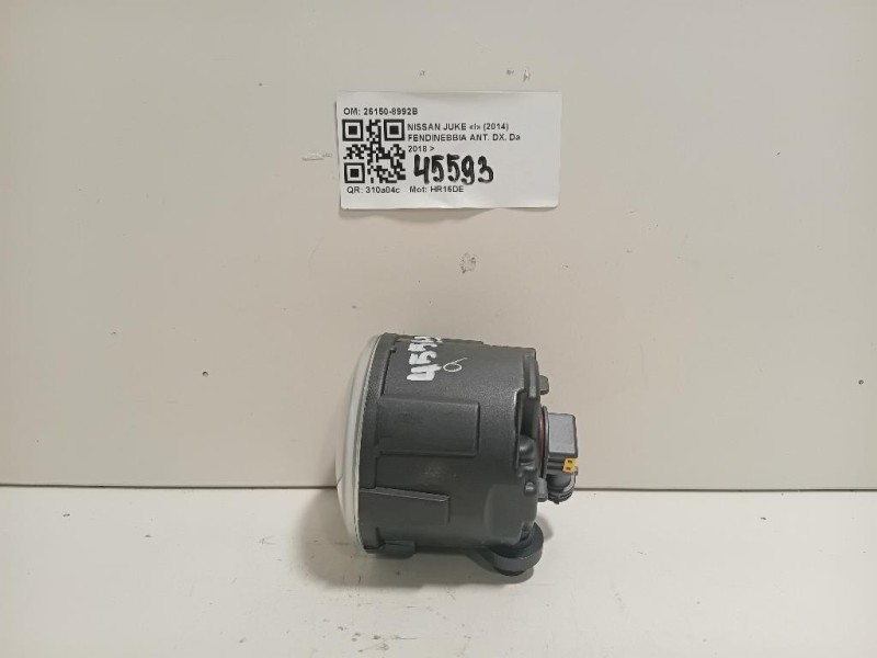 Fendinebbia ANT DX 26150-8992B Nissan JUKE I 2014