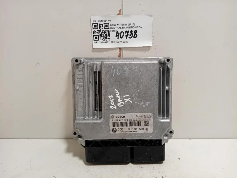 Centralina Iniezione 8510591-01 Bmw X1 E84 2010