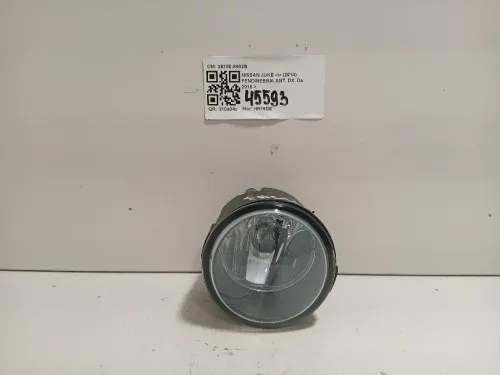 Fendinebbia ANT DX 26150-8992B Nissan JUKE I 2014