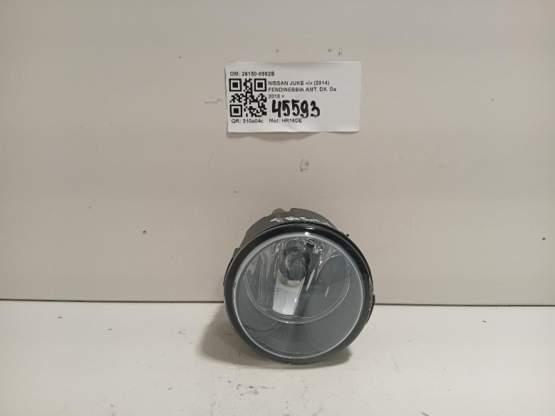 Fendinebbia ANT DX 26150-8992B Nissan JUKE I 2014