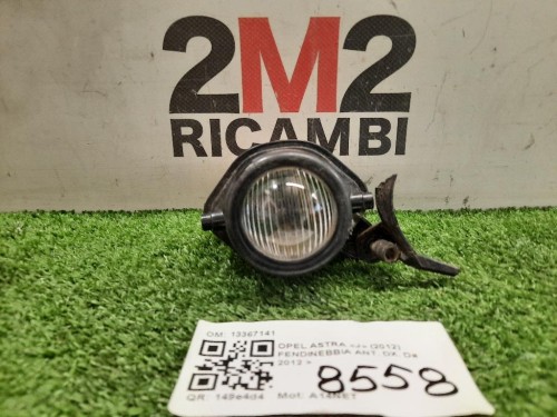 Fendinebbia ANT DX 13367141 Opel Astra J 2012
