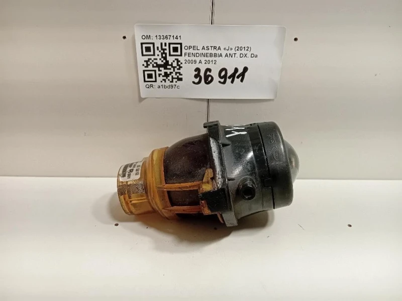 Fendinebbia ANT DX 13367141 Opel Astra J 2012