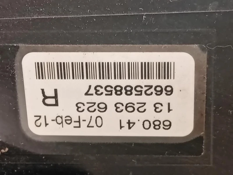 Fendinebbia ANT DX 662588537 Opel Astra J 2012