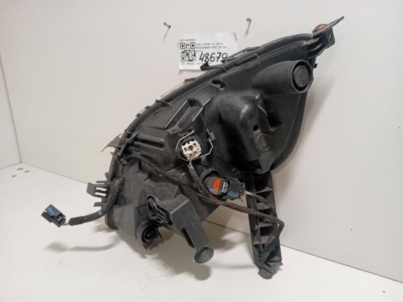 Fendinebbia ANT DX 662588537 Opel Astra J 2012