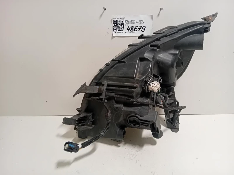 Fendinebbia ANT DX 662588537 Opel Astra J 2012