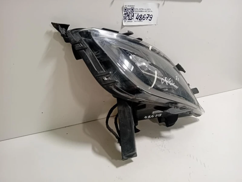 Fendinebbia ANT DX 662588537 Opel Astra J 2012