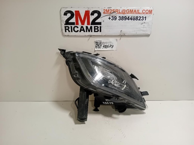 Fendinebbia ANT DX 662588537 Opel Astra J 2012