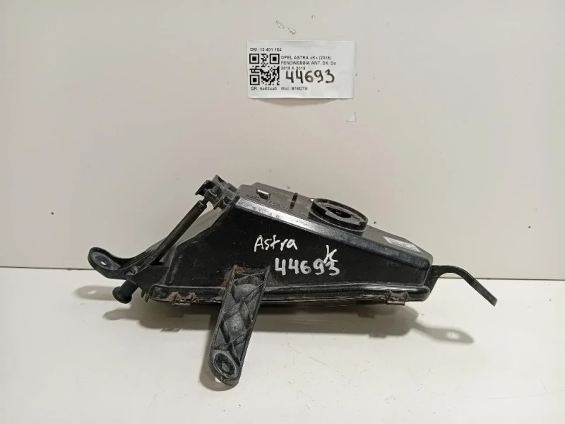 Fendinebbia ANT DX 13401154 Opel Astra K 2016